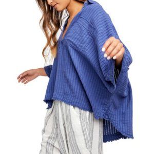 Free People The Ava Cotton Top Shaded Lake S & L